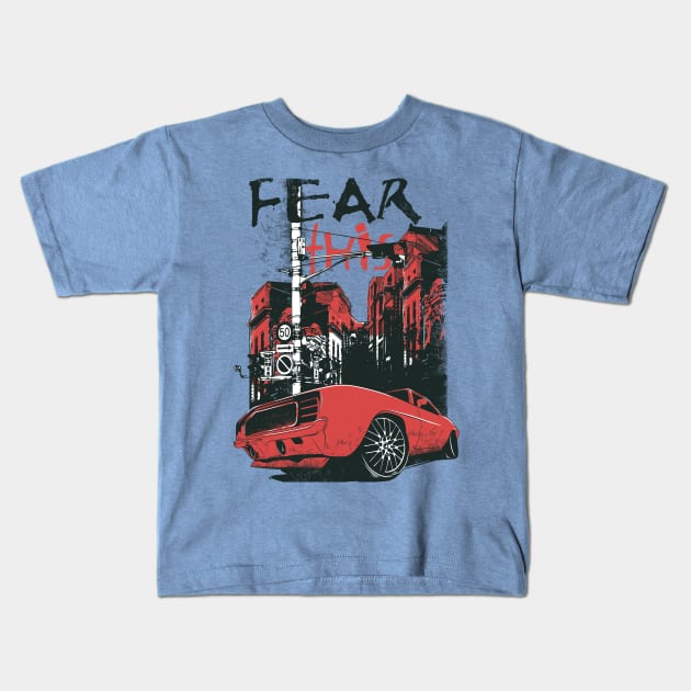 Race Car Kids T-Shirt by brightmarket